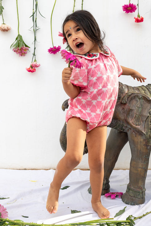 Bachaā / Dinette Romper_Boho print (2y,3y)